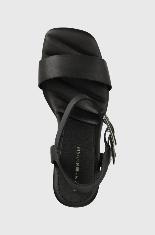 Tommy Hilfiger sandały HARDWARE WEDGE SANDAL czarny FW0FW07074