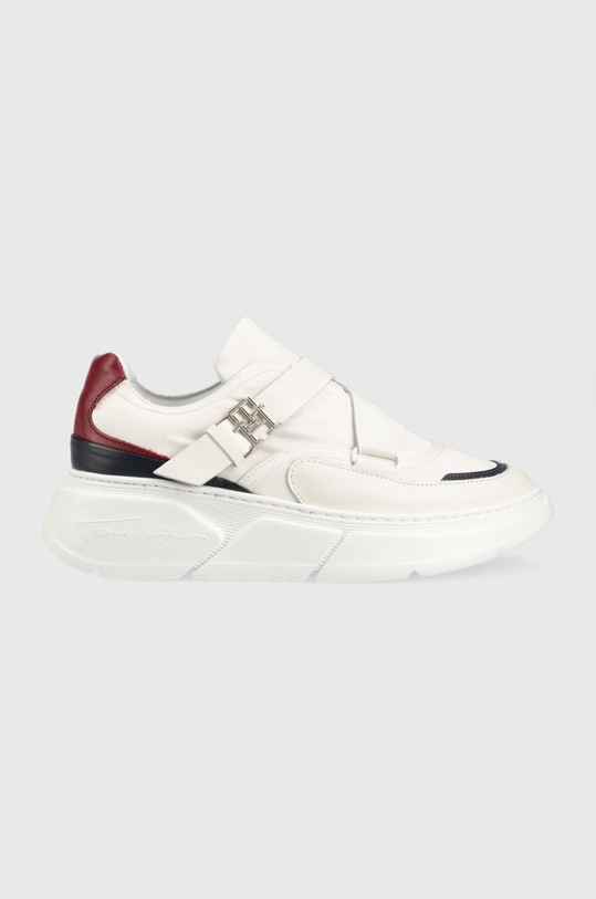 Αθλητικά Tommy Hilfiger LUX HRDWARE SNEAKER υφασμάτινο λευκό FW0FW07110