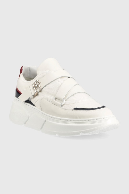 Αθλητικά Tommy Hilfiger LUX HRDWARE SNEAKER FW0FW07110 λευκό SS23