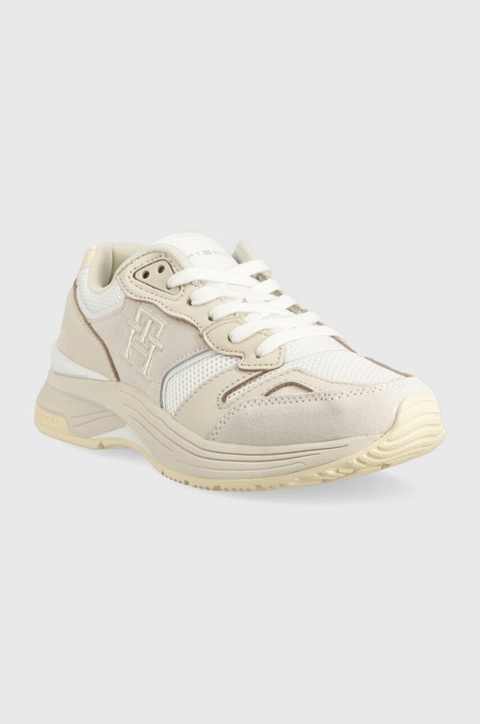 Tenisice Tommy Hilfiger MODERN PREP RUNNER FW0FW07111 bež SS23