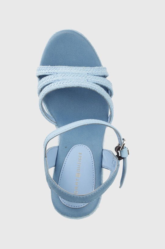 Tommy Hilfiger sandały ESSENTIAL WEDGE SANDAL niebieski FW0FW07159
