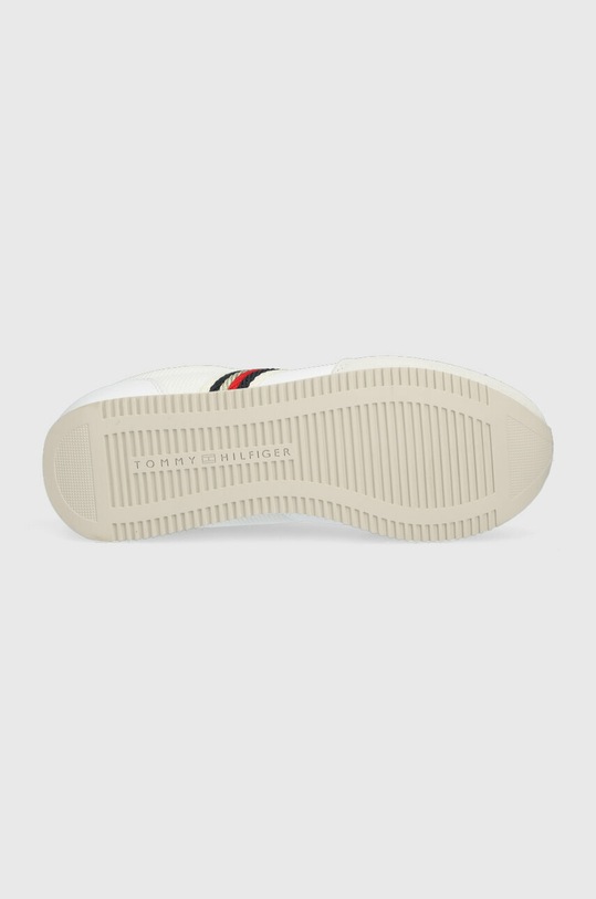 Sneakers boty Tommy Hilfiger ESSENTIAL RUNNER FW0FW07163 bílá