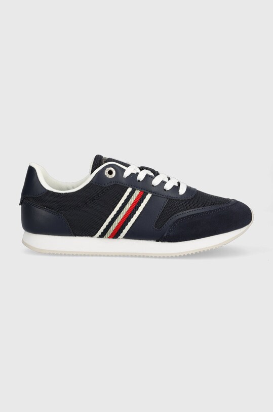 Tommy Hilfiger sneakersy ESSENTIAL RUNNER imitacja skóry licowej granatowy FW0FW07163