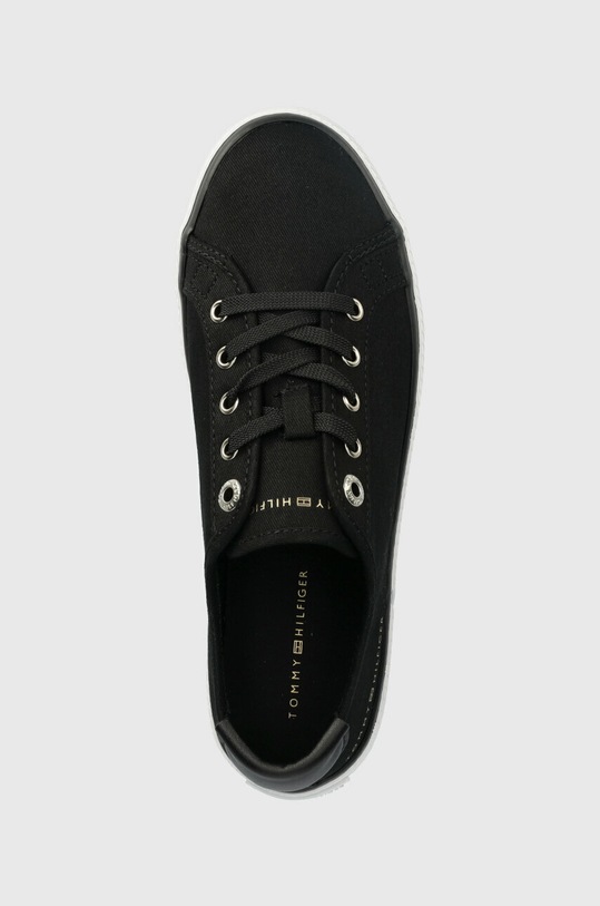 Tommy Hilfiger tenisówki LACE UP VULC SNEAKER BL czarny FW0FW07248