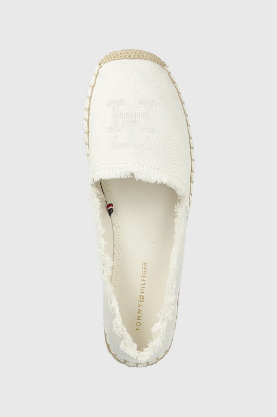Espadrile Tommy Hilfiger ECRU DENIM ESPADRILLE bijela FW0FW07271