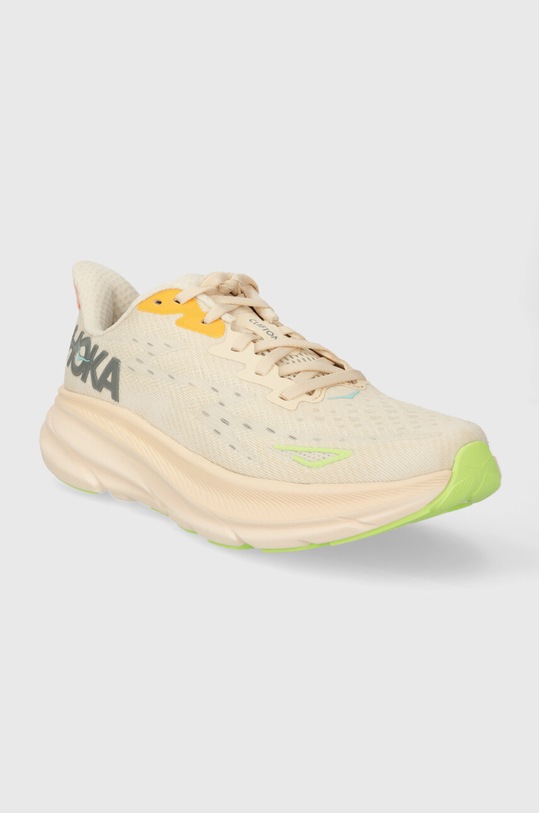 Hoka One One pantofi de alergat Clifton 9 1127896 bej SS25