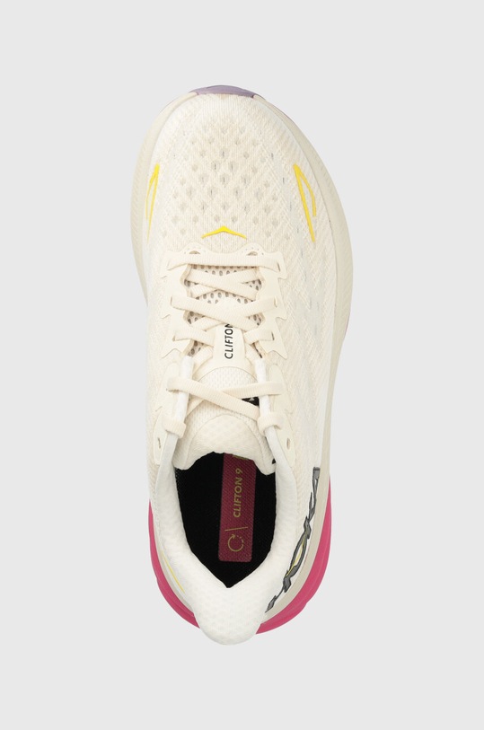 Hoka One One running shoes Clifton 9 beige 1127896