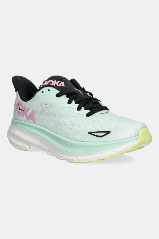 Обувки за бягане Hoka One One Clifton 9 Planet friendly зелен 1127896