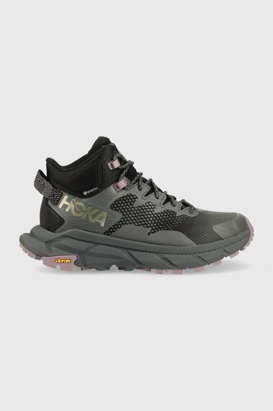 Hoka buty Trail Code GTX syntetyczny szary 1123166