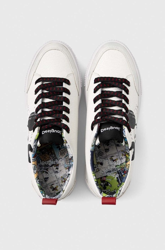 Sneakers boty Desigual x Disney 23SSKP29.1000 bílá