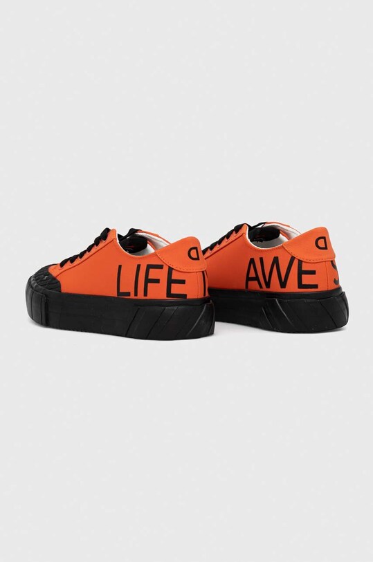 Obuwie Desigual sneakersy Life is Awesome 23SSKY01.7000 pomarańczowy