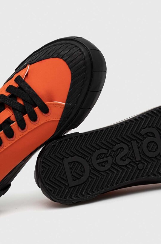 Desigual sneakersy Life is Awesome 23SSKY01.7000 pomarańczowy