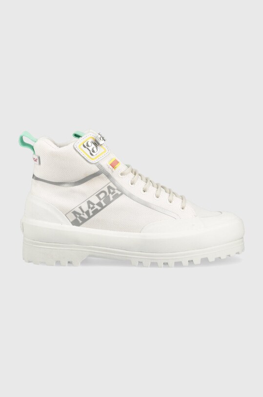 Napapijri teniși x Superga platformă alb NP0A4HMD.002