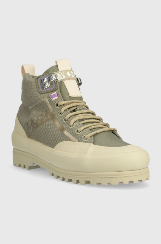 Napapijri trampki x Superga NP0A4HMD.GAE zielony SS23