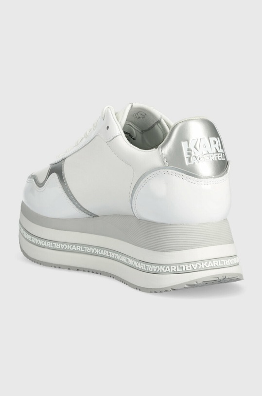 Obuwie Karl Lagerfeld sneakersy skórzane VELOCITA MAX KL64930N.311 biały