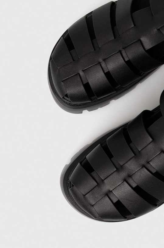 Karl Lagerfeld sandały skórzane SUN TREKKA czarny KL83525.000