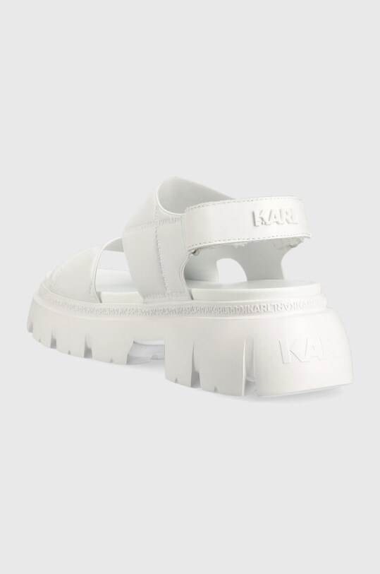 Încălțăminte Karl Lagerfeld sandale SUN TREKKA KL83506.F11 alb