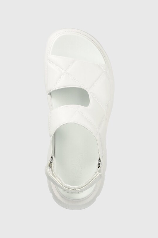 Karl Lagerfeld sandale SUN TREKKA alb KL83506.F11