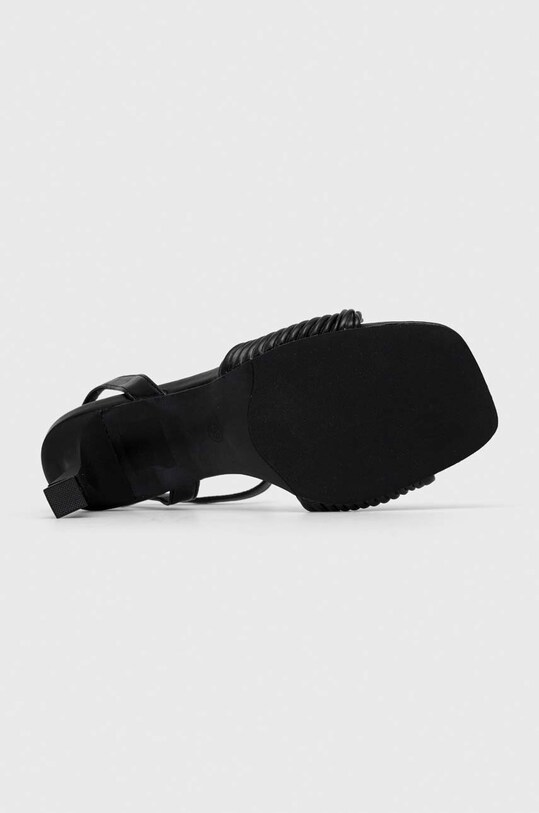 Δερμάτινα σανδάλια Karl Lagerfeld PANACHE HI KL30829.S00 μαύρο
