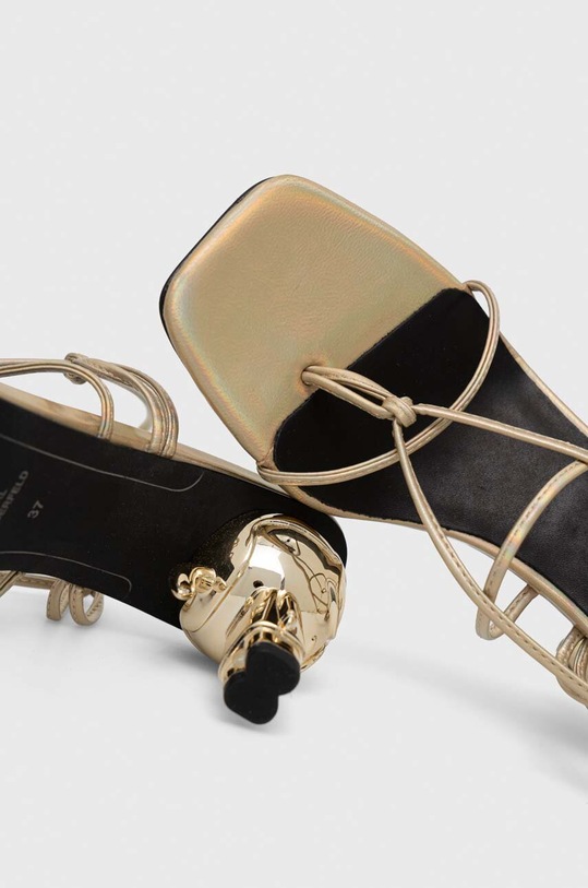 Karl Lagerfeld sandały IKON HEEL KL39025.1GD złoty