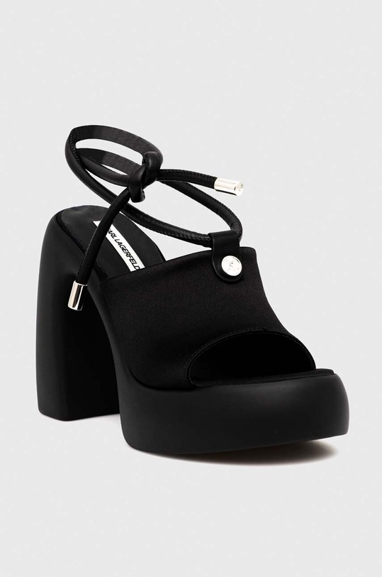 Karl Lagerfeld sandały ASTRAGON HI KL33725.S00 czarny SS23