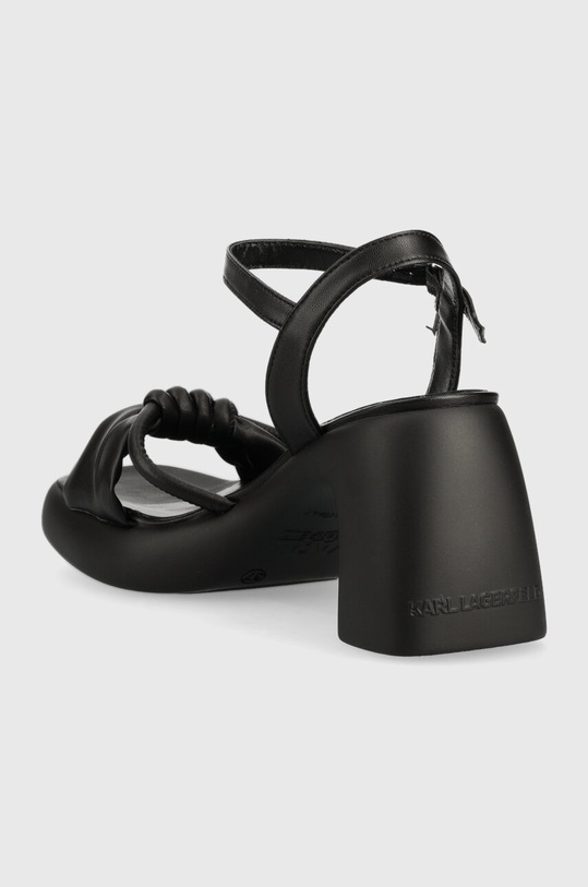 Obuwie Karl Lagerfeld sandały ASTRAGON KL33815.F0X czarny