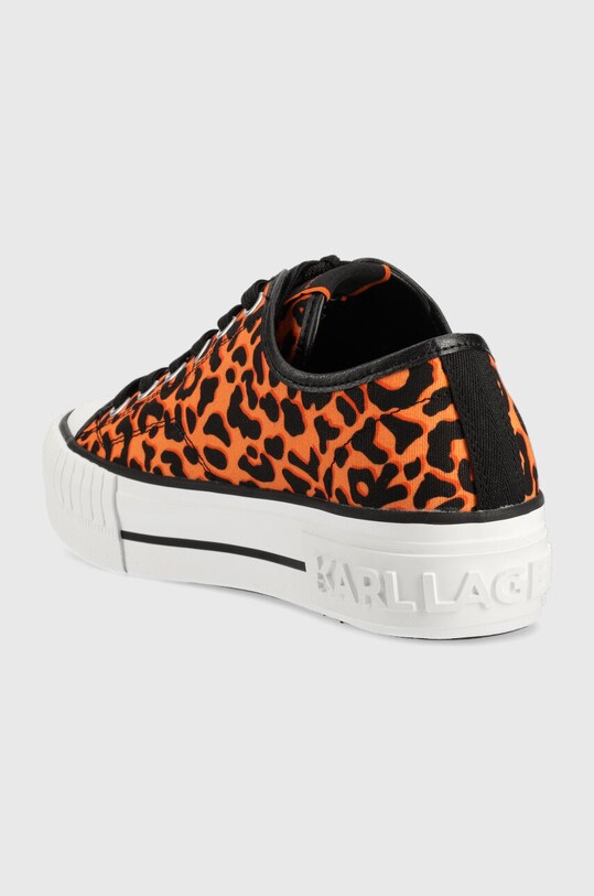 Παπούτσια Πάνινα παπούτσια Karl Lagerfeld KAMPUS MAX KL60410N.9C0 πορτοκαλί