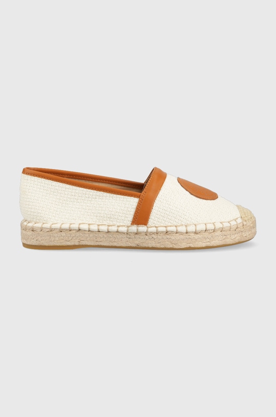 Karl Lagerfeld espadryle KAMINI DUO tekstylny beżowy KL81160.412