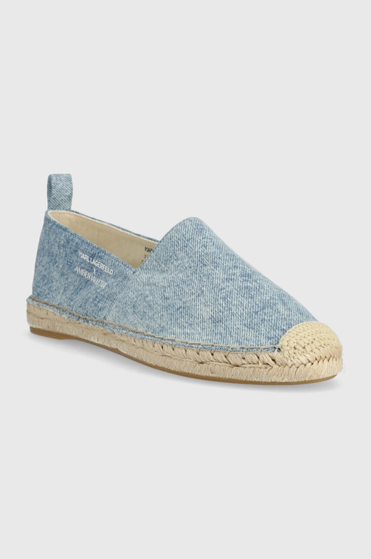 Karl Lagerfeld espadryle KAMINI KL98119.DLB niebieski SS23
