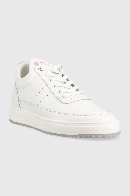 Кожаные кроссовки Filling Pieces Low Top Bianco 10127792081 белый SS23