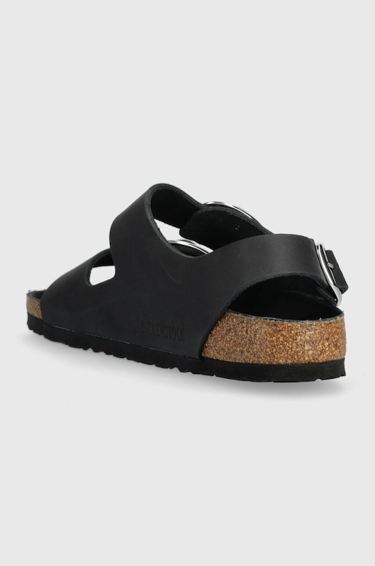 Boty Kožené sandály Birkenstock Milano 1024953 černá