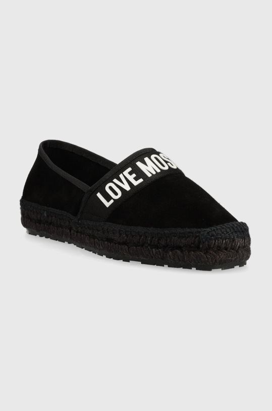 Love Moschino espadrilles JA10482G0GIG0000 fekete SS23