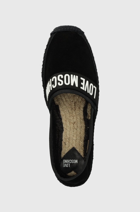 Love Moschino espadrilles fekete JA10482G0GIG0000