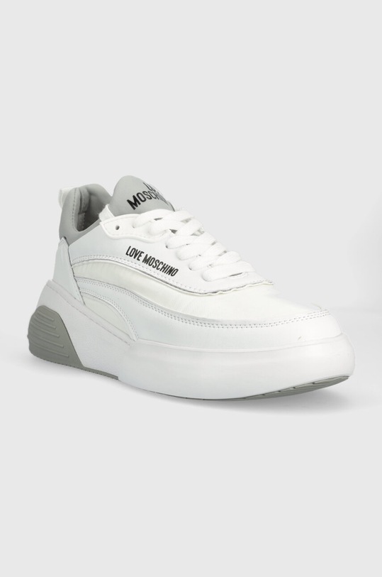 Love Moschino sneakersy JA15845G0GIO510A biały SS23