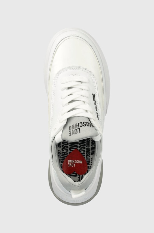 Love Moschino sneakersy biały JA15845G0GIO510A