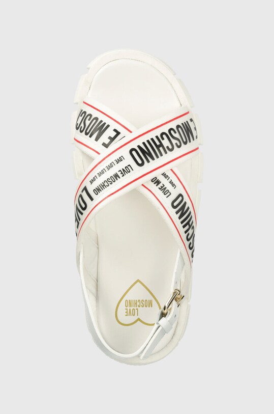 Сандали Love Moschino бял JA16186G0GIX210A