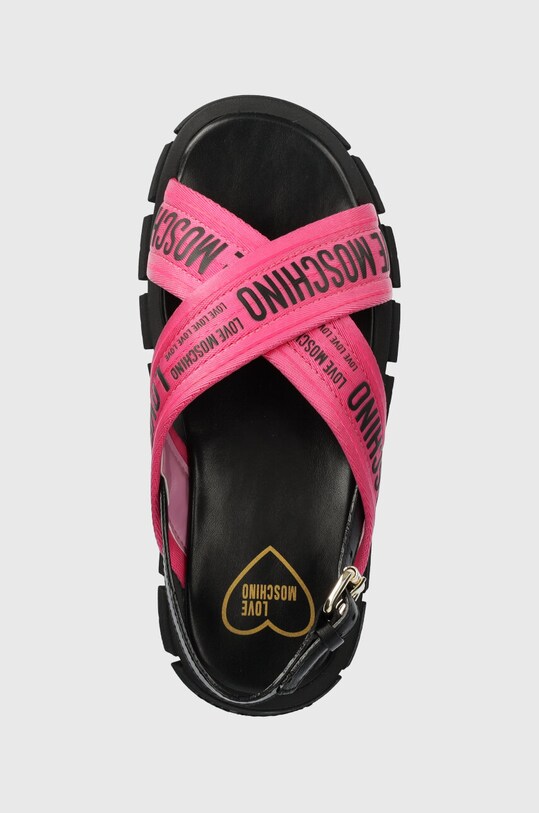 Сандали Love Moschino розов JA16186G0GIX261A