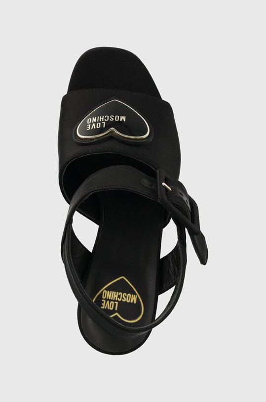 Love Moschino sandały czarny JA16368G0GIM0000