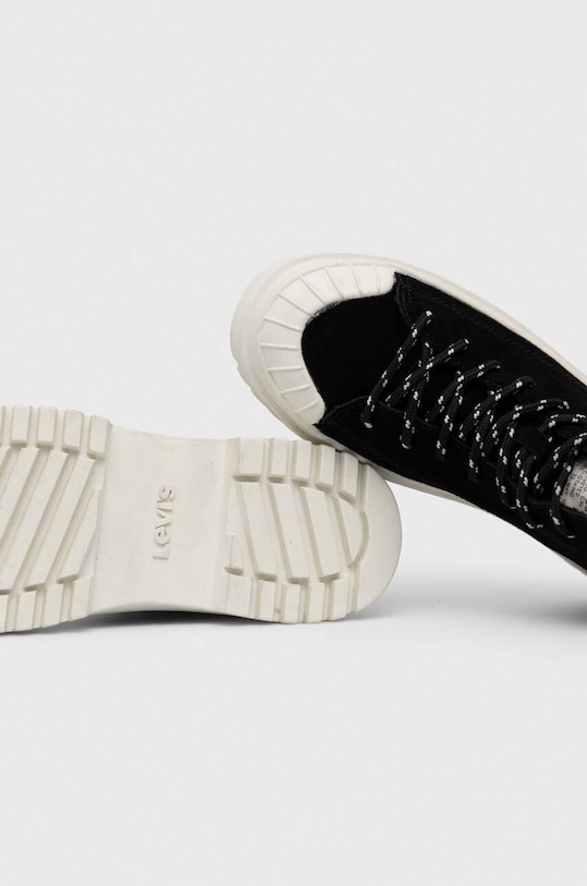 Levi's trampki zamszowe Patton S czarny D7032.0001