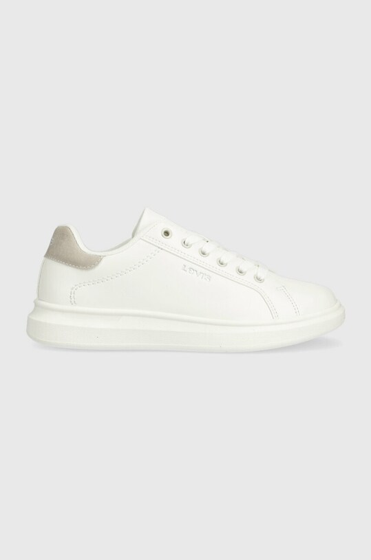 Sneakers boty Levi's Ellis plochá bílá D5327.0009