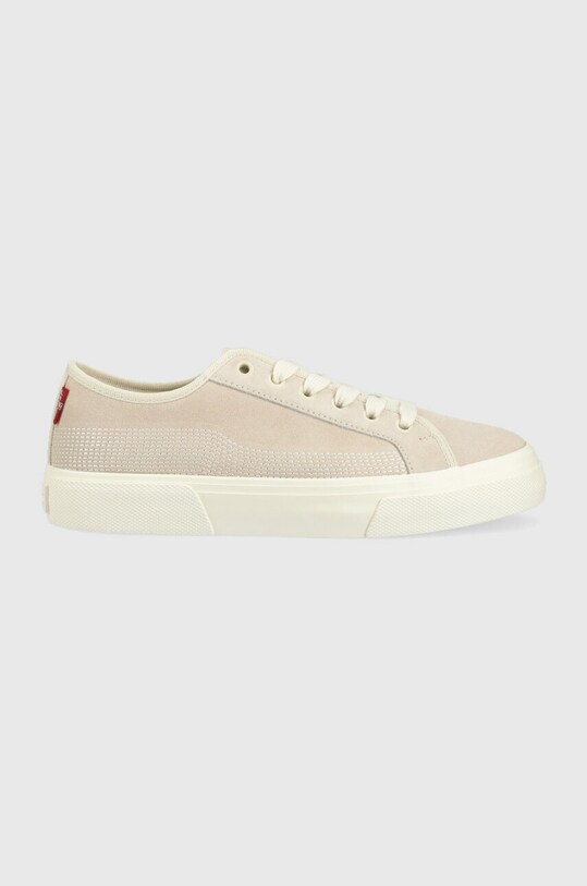 Кеды Levi's Decon Plus Lace S замш бежевый D6540.0003