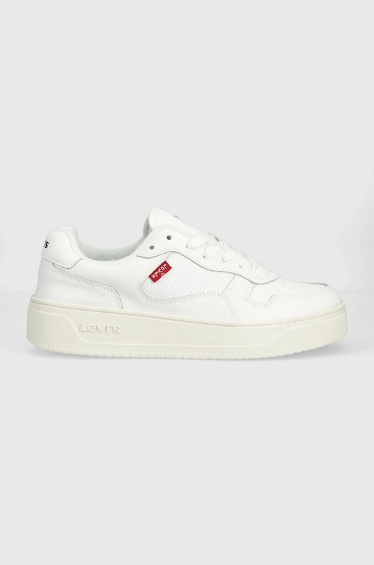Levi's sneakersy skórzane Glide S Planet friendly biały D7522.0001