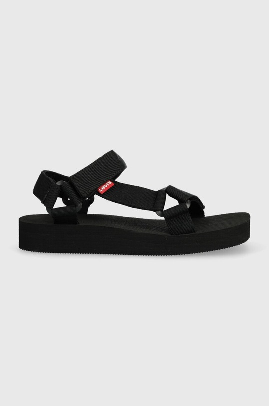 Levi's sandały Cadys Low tekstylny czarny D5313.0007