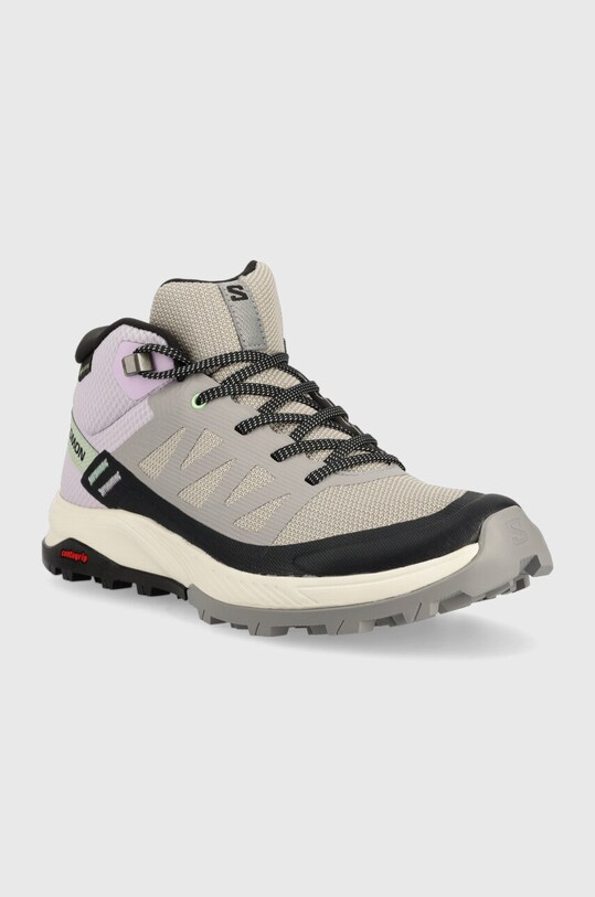 Черевики Salomon Outrise Mid GTX L47160600 сірий SS23