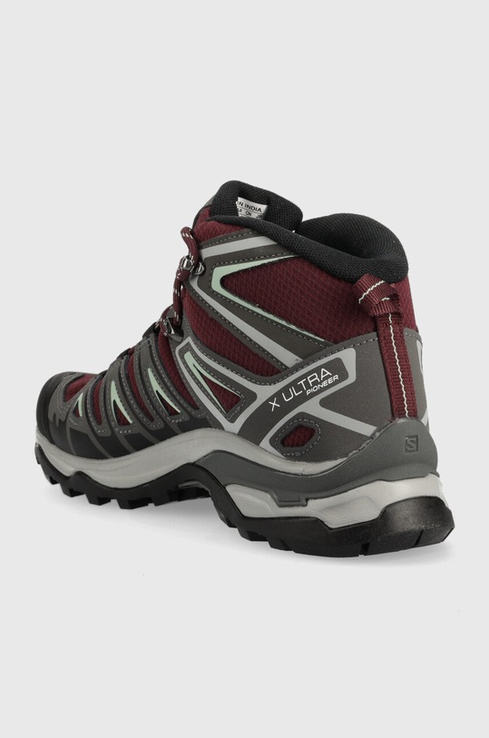 Obuwie Salomon buty X Ultra Pioneer Mid GTX L47170600 bordowy