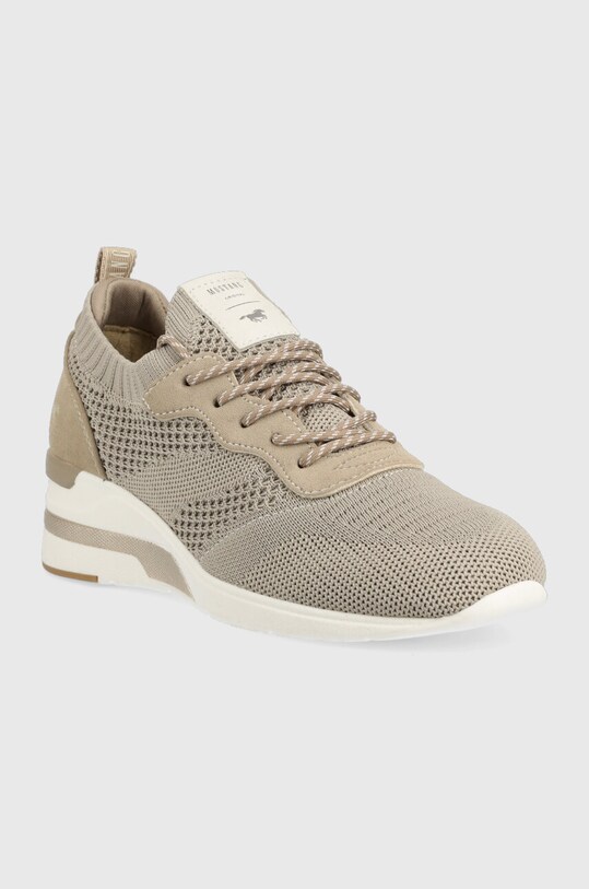 Mustang sneakersy 1378304.4 beżowy SS23