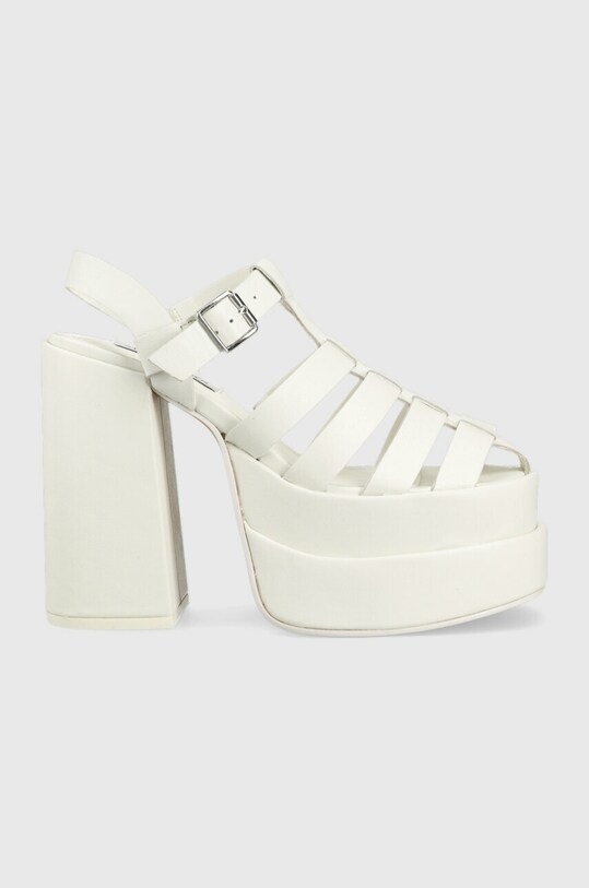Шкіряні сандалі Steve Madden Carlita понад 8 см білий SM11002385.107