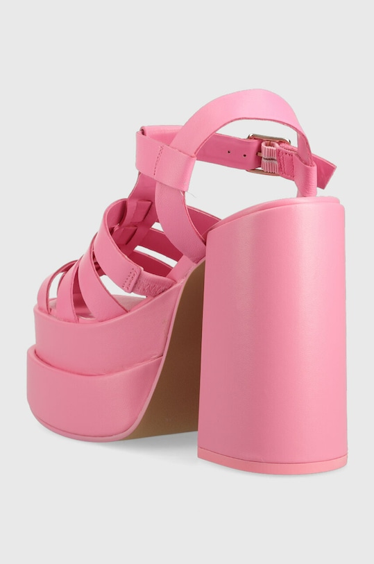 Boty Kožené sandály Steve Madden Carlita SM11002385.697 růžová