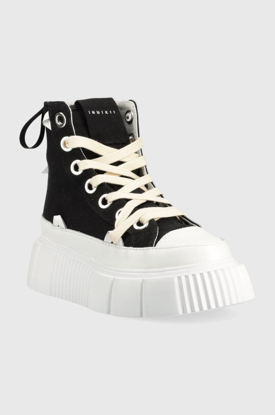 Inuikii teniși Matilda Canvas High 23 30103.024.Black negru SS23