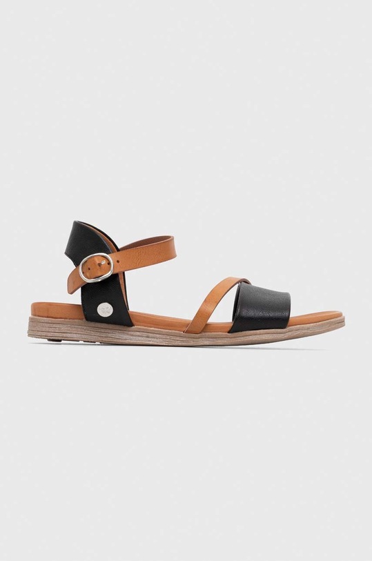 Mustang sandale imitatie de piele negru 1424807.9